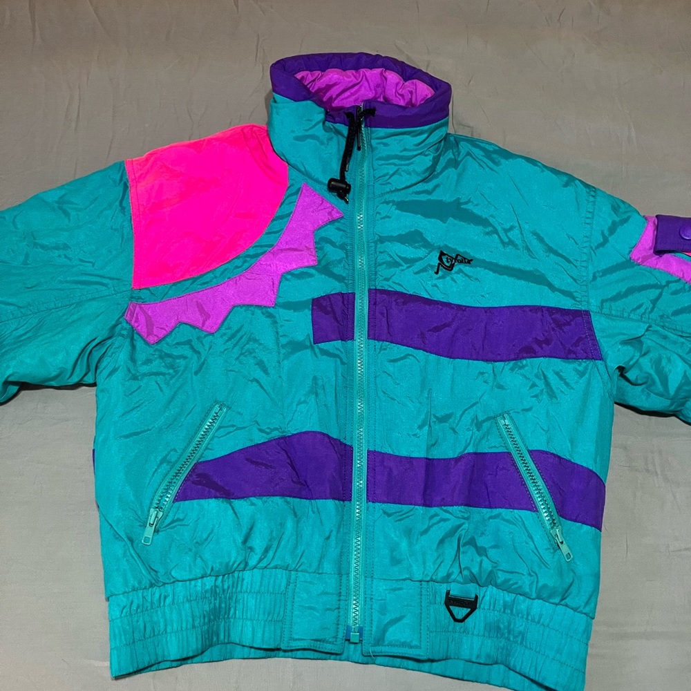 Vintage Retro Kids Ski Jacket-Perfect Condition-Unisex